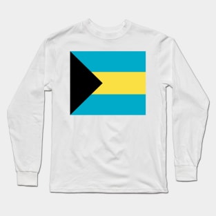 Bahamas flag Long Sleeve T-Shirt